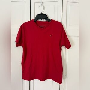 Tommy Hilfiger Kids Classic Red Tee - Size M 12/14